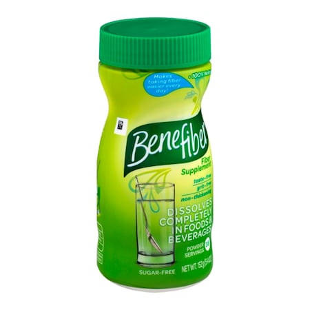 Benefiber Fiber Supplement Powder Sugar Free 38 Serving 152g, PK12 44061662